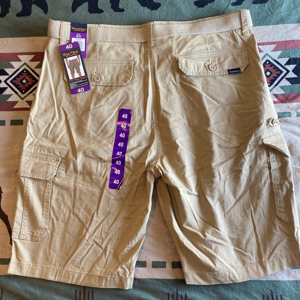 Wearfirst Belted Cargo Shorts